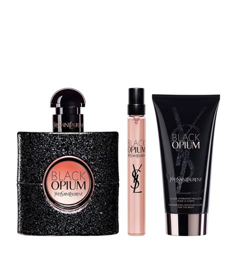 ysl black opium perfume set|boots black opium gift set.